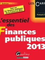 L'essentiel des Finances publiques 2013