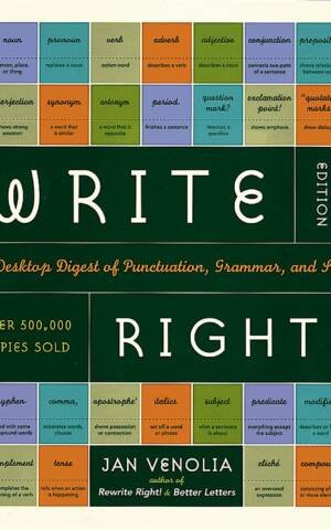 Write Right!: A Desktop Digest Of Punctuation, Grammar, And Style